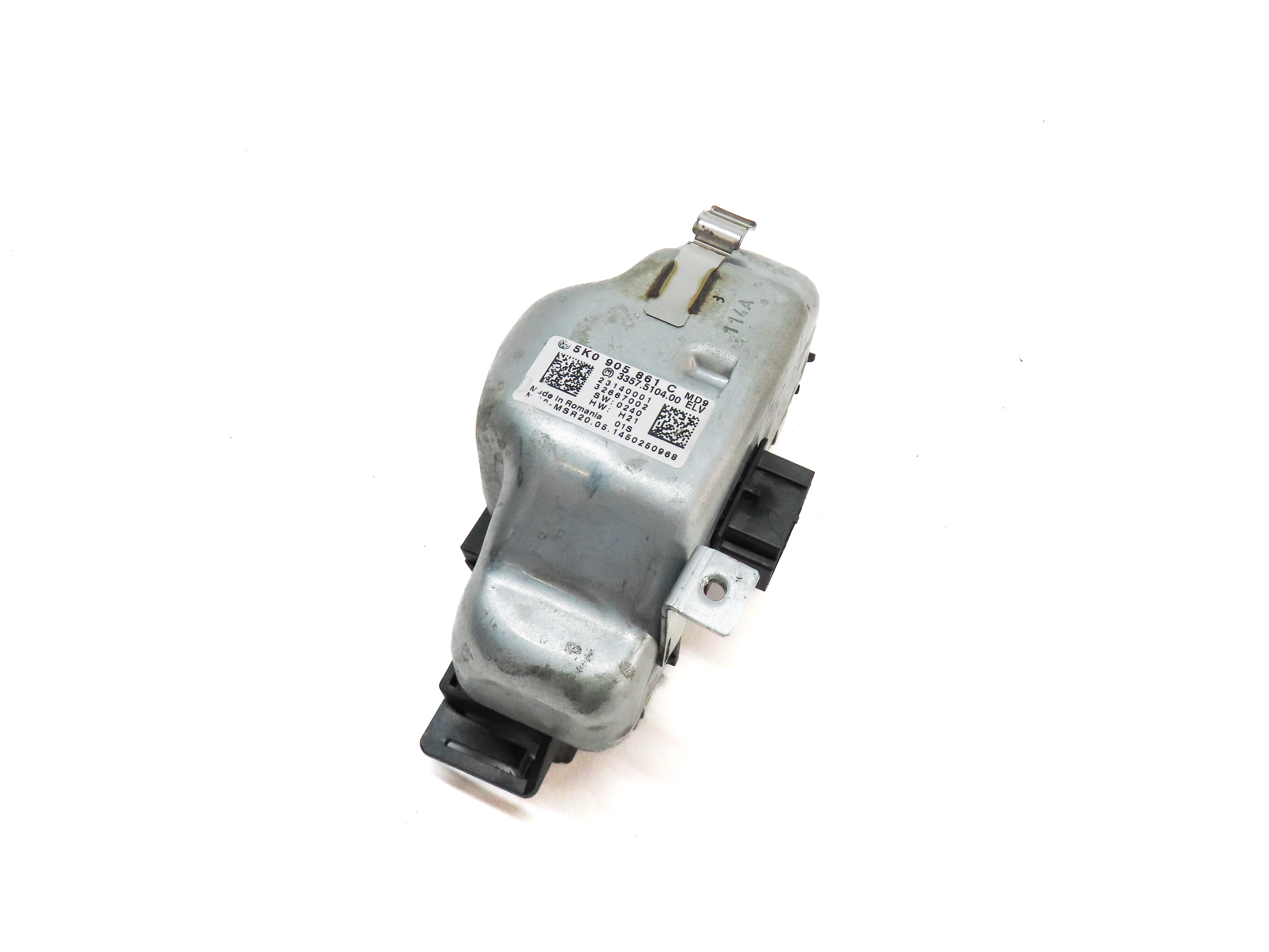 2015 AUDI Q3 (8U) FRONT LEFT DRIVER STEERING COLUMN LOCK CONTROL MODULE — exact item pictured